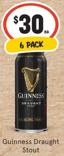IGA Liquor Guinness Draught Stout offer