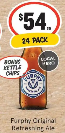 IGA Liquor Furphy Original Refreshing Ale offer