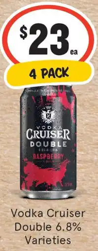IGA Liquor Vodka Cruiser Double 6.8% Varieties offer