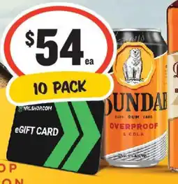 IGA Liquor Bundaberg Overproof & Cola 6% offer