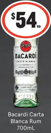 IGA Liquor Bacardi Carta Blanca Rum offer