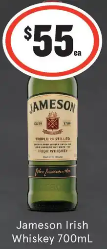 IGA Liquor Jameson Irish Whiskey offer