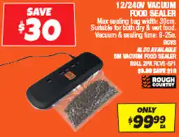 Autobarn 12/240v vacuum food sealer offer