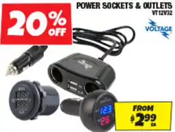 Autobarn Power sockets & outlets offer