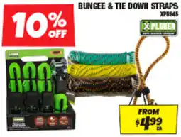 Autobarn Bungee & tie down straps offer