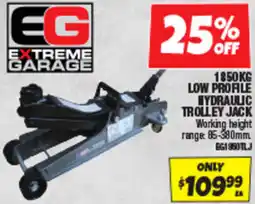 Autobarn Low profile hydraulic trolley jack offer