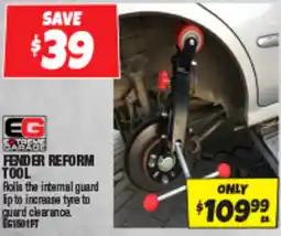 Autobarn Fender reform tool offer