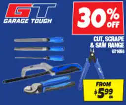 Autobarn Cut, scrape & saw range offer