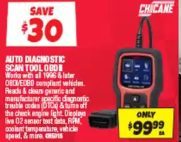 Autobarn Auto diagnostic scan tool obdi offer