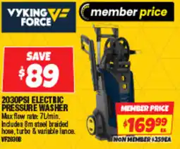 Autobarn 2030psi electric pressure washer offer