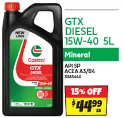 Autobarn Gtx diesel 15w-40 offer