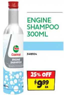 Autobarn Castrol engine shampoo offer