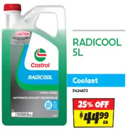 Autobarn Castrol radicool offer