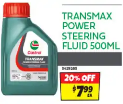Autobarn Transmax power steering fluid offer