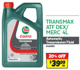 Autobarn Castrol transmax atf dex/ merc offer