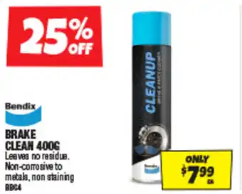 Autobarn Brake clean offer