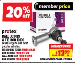 Autobarn Ball joints & tie rod ends offer