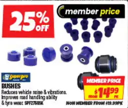 Autobarn Bushes offer