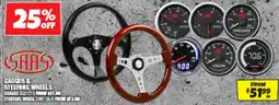Autobarn Gauges & steering wheels offer