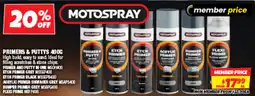 Autobarn Primers & puttys offer