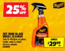 Autobarn Hot rims black wheel cleaner offer