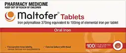 Soul Pattinson Chemist Maltofer Oral Iron 100 Tablets offer