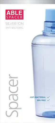 Pharmacist Advice Able Spacer Anti-Bacterial offer