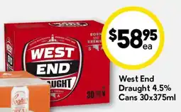 Drakes West End Draught 4.5% Cans offer