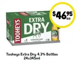 Drakes Tooheys Extra Dry 4.3% Bottles offer