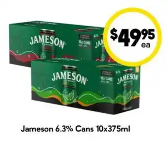 Drakes Jameson 6.3% Cans offer