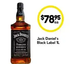 Drakes Jack Daniel's Black Label offer