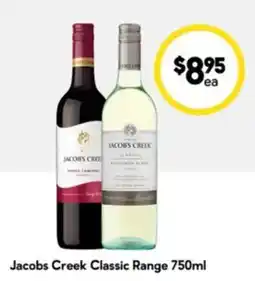 Drakes Jacobs Creek Classic Range offer