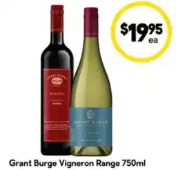 Drakes Grant Burge Vigneron Range offer
