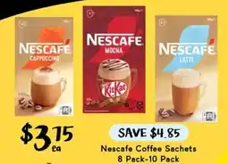 Drakes Nescafe Coffee Sachets offer