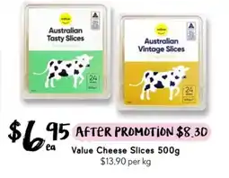 Drakes Value Cheese Slices offer