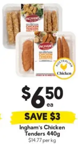 Drakes Ingham's Chicken Tenders offer