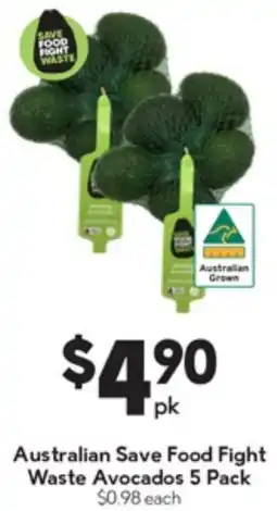 Drakes Australian Save Food Fight Waste Avocados offer