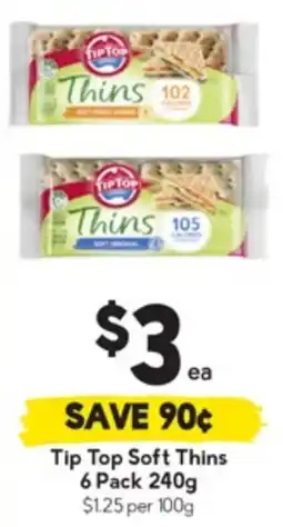 Drakes Tip Top Soft Thins offer