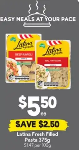 Drakes Latina Fresh Filled Pasta offer