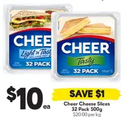 Drakes Cheer Cheese Slices 32 Pack offer