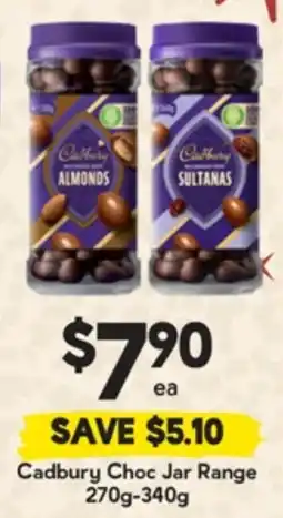 Drakes Cadbury Choc Jar Range offer