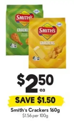 Drakes Smith's Crackers offer