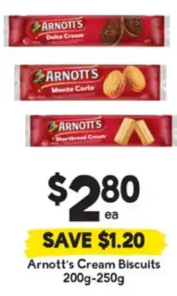 Drakes Arnott's Cream Biscuits offer