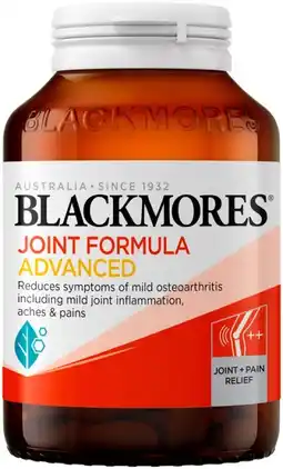Amcal Pharmacies Blackmores Joint Formula Advanced 120 Tablets offer