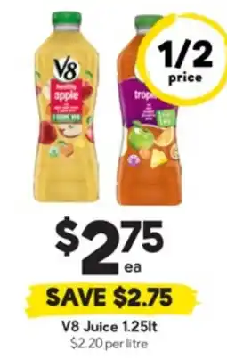 Drakes V8 Juice offer