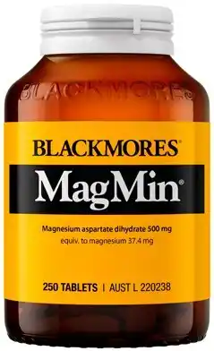 Amcal Pharmacies Blackmores MagMin 250 Tablets offer