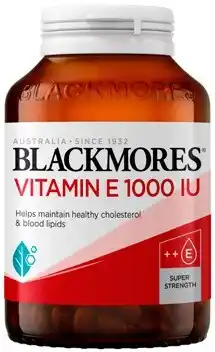 Amcal Pharmacies Blackmores Vitamin E 1000IU 100 Capsules offer
