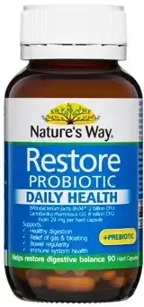 Amcal Pharmacies Nature’s Way Restore Probiotic Daily Health 90 Capsules offer
