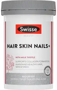 Amcal Pharmacies Swisse Beauty Hair Skin Nails+ 100 Tablets offer