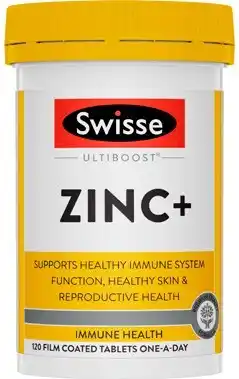 Amcal Pharmacies Swisse Ultiboost Zinc+ 120 Tablets offer